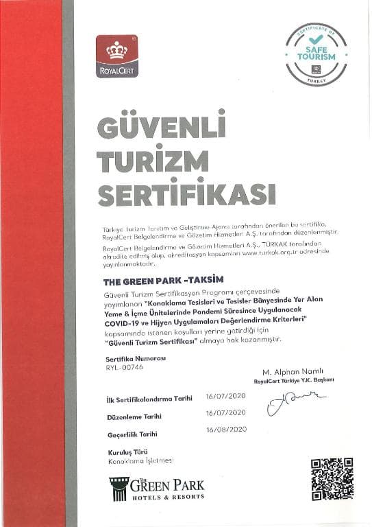The Green Park Hotel Taksim - 35