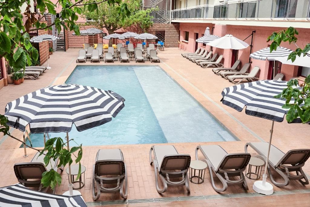 Barcelona - tent Lloret de Mar