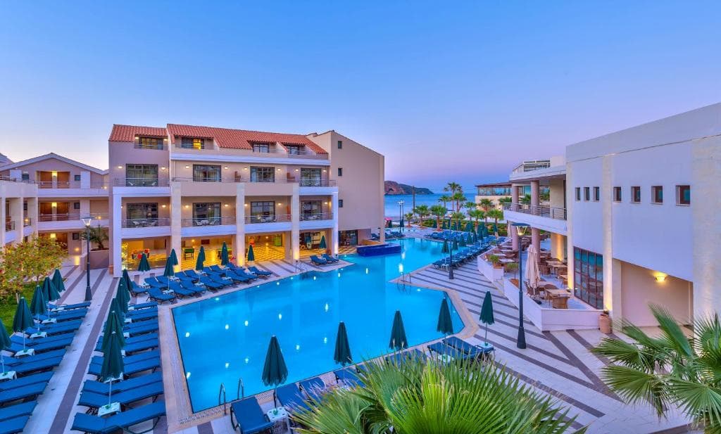 Charter Creta Chania - Hotel Porto Platanias Beach Resort & Spa 5*